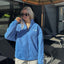 The Cornflower Quarter Zip
