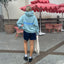 The Sky Blue Graffiti Hoodie
